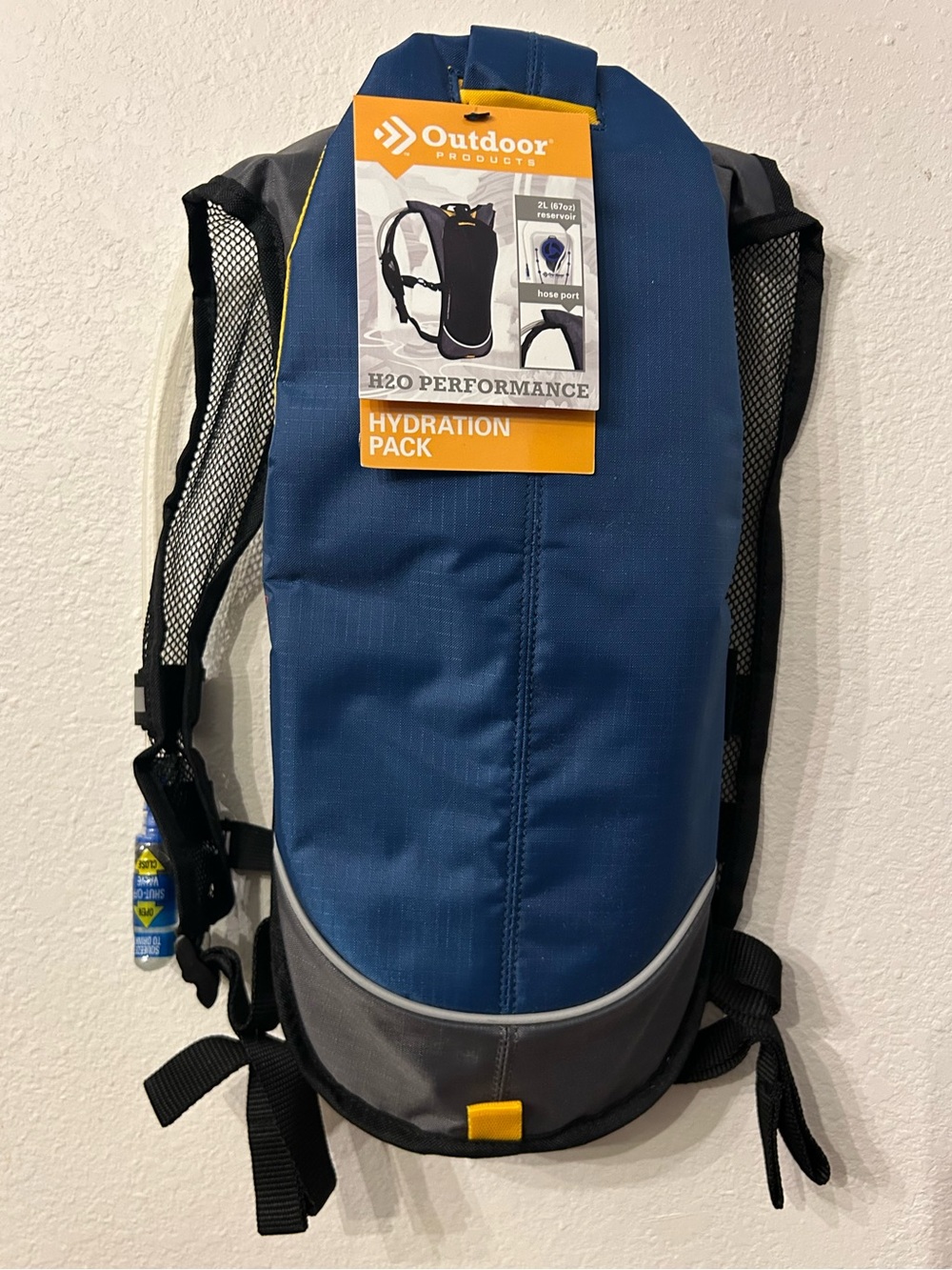NWT Outdoor Products Blue Hydration Pack